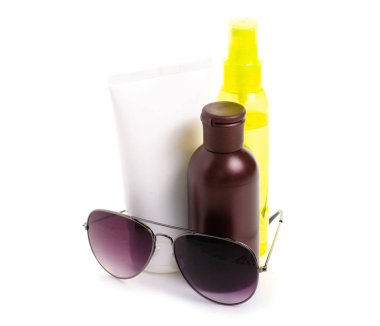 Güneş güneş gözlüğü için krem petrol sprey