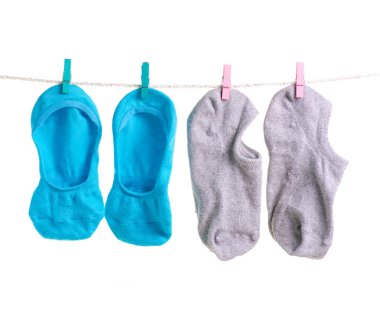 Gösteri falan bir ip clothespins çorap çorap