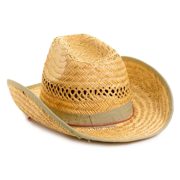 Αξεσουάρ ψάθινο καπέλο — Φωτογραφία Αρχείου