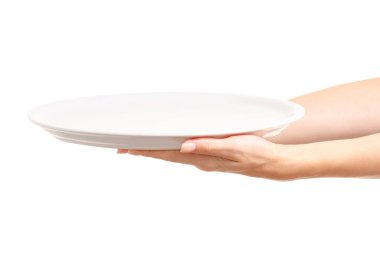 Beyaz bulaşık boş el