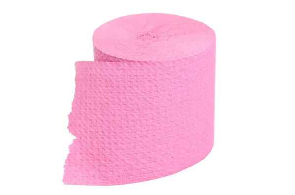 Toalettpapper rosa — Stockfoto