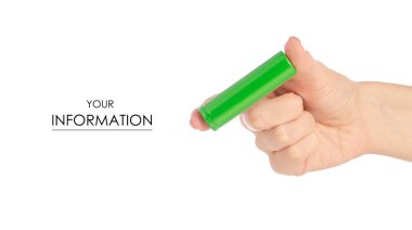 Elinde pil 18650 enerji pil