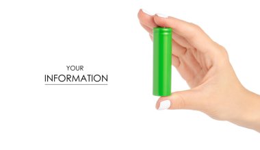 Elinde pil 18650 enerji pil