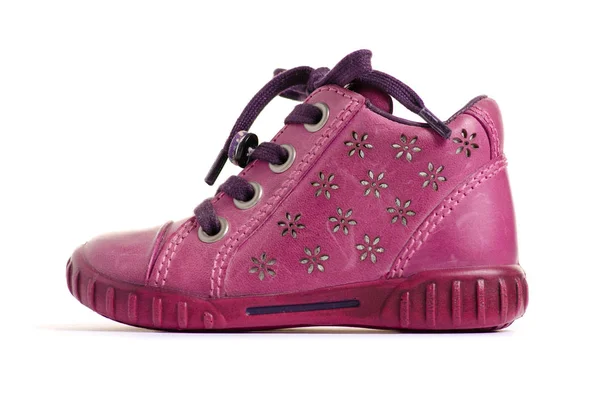 Sapato rosa para crianças — Fotografia de Stock
