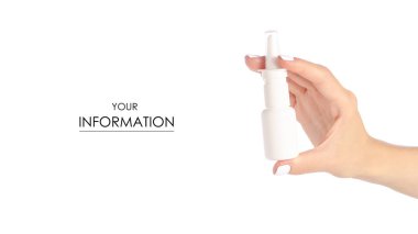 Burun el desen için burun spreyi