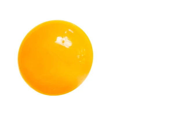 Gema de ovo de ovo laranja amarela — Fotografia de Stock