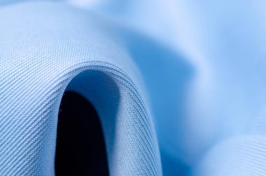 Mavi Kumaş kumaş makro