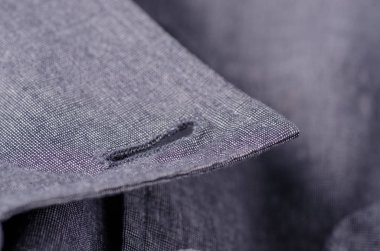 Gri kumaş kumaş makro