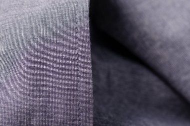 Gri kumaş kumaş makro