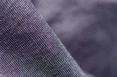 Gri kumaş kumaş makro