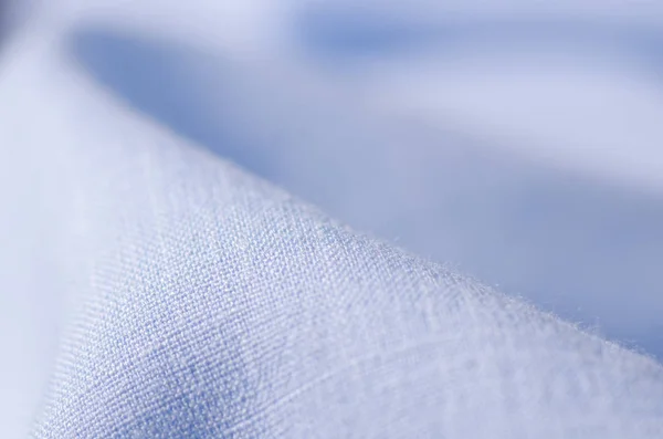 Blue fabric linen clothing