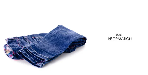 Modello di jeans blu per bambini — Foto Stock