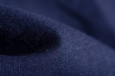 Mavi kumaş malzeme doku makro