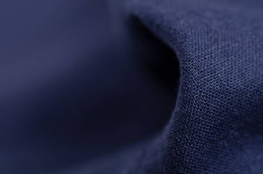 Mavi kumaş malzeme doku makro