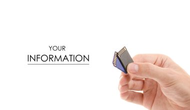 Flash sürücü sd kart el desen