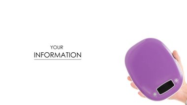 Erkekler ellerini mutfak ölçek yalıtım