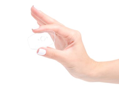 Şablon lensler için el görme gözlük