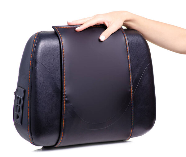 Кожаная подушка для массажа
