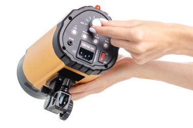 Stüdyo flash ekipman el