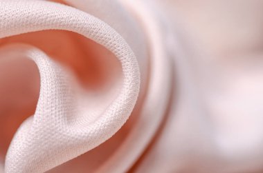 Şeftali pembe Kumaş Tekstil malzeme doku makro