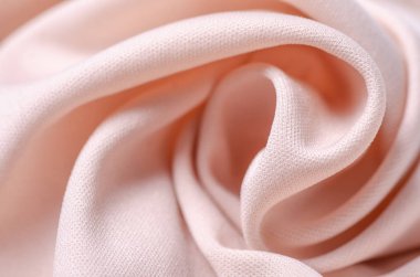 Şeftali pembe Kumaş Tekstil malzeme doku makro