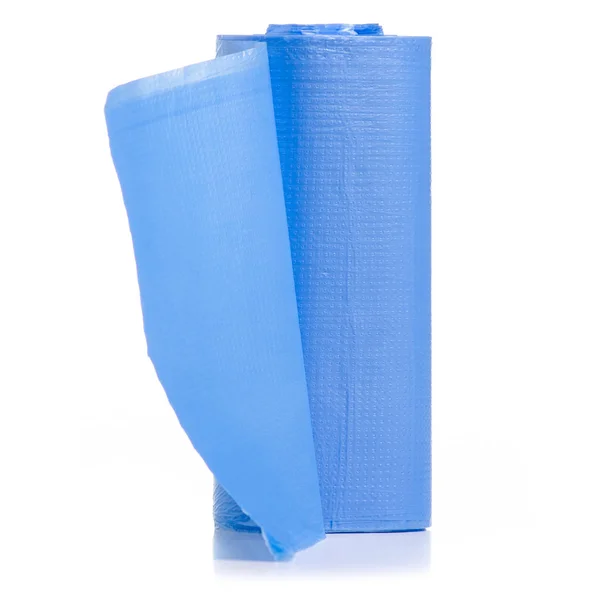 Blauwe Prullenmand tassen — Stockfoto