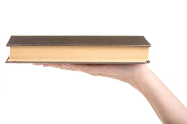 Book in hand — Stock Photo, Image