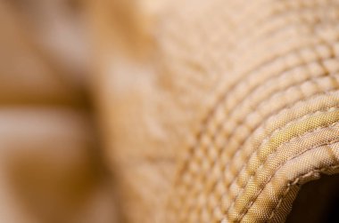 Kumaş malzeme Tekstil doku altın dikiş ceket astarı