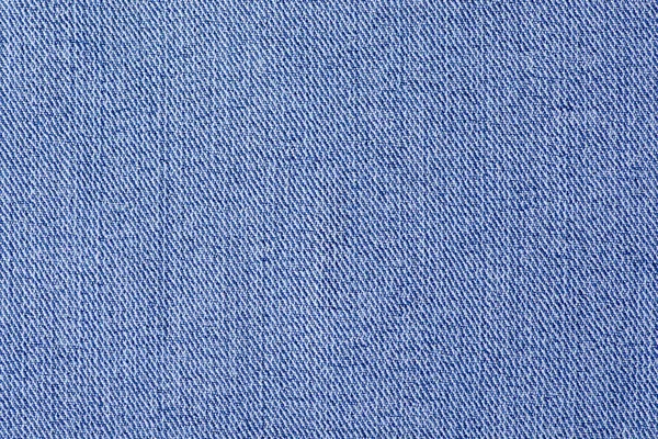 Calça azul tecido pano material textura têxtil — Fotografia de Stock