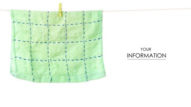 Havlu ipi clothespins desen