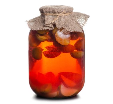 Komposto armut kayısı kavanoz