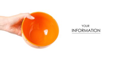 Çorba kasesi plaka el desen