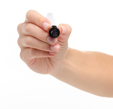 İşaretçi el Siyah