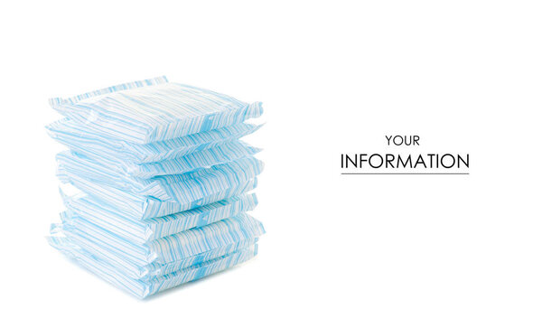 Female hygiene napkins menstruation pattern