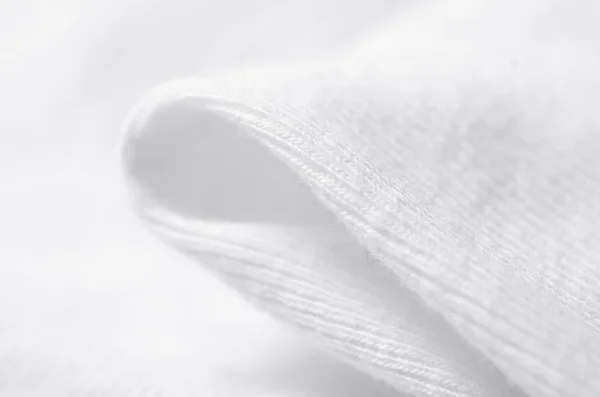 Свитер Белого Тёплого Тканевого Материала Фоне Размытия — стоковое фото
