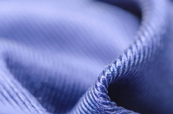 블루 따뜻한 패브릭 질감 소재 스웨터 — 스톡 사진