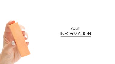 El manikür çivi buff desen