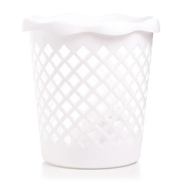 Office white bucket crumpled sheet