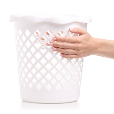 Office beyaz kova el