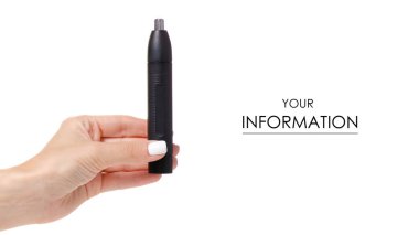 Burun makası el desen