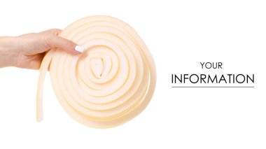 Köpük el desen penceresinde için mühürleme