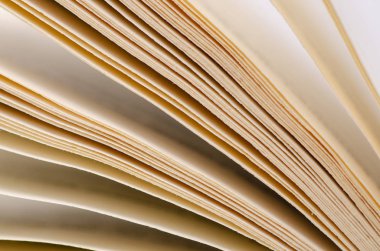 Kitap sayfa makro eğitim metin