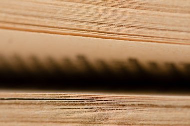 Kitap sayfa makro eğitim metin