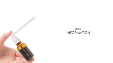 Boğaz eller Tıp Sağlık desen için sprey