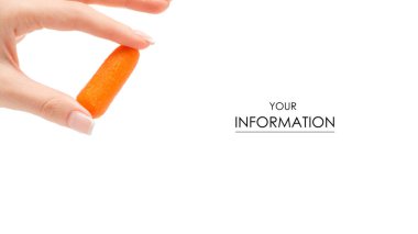 El desende küçük havuç