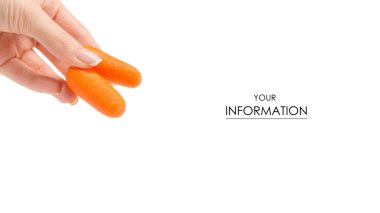 El desende küçük havuç