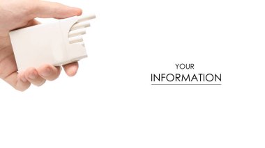 Sigara el desen içinde