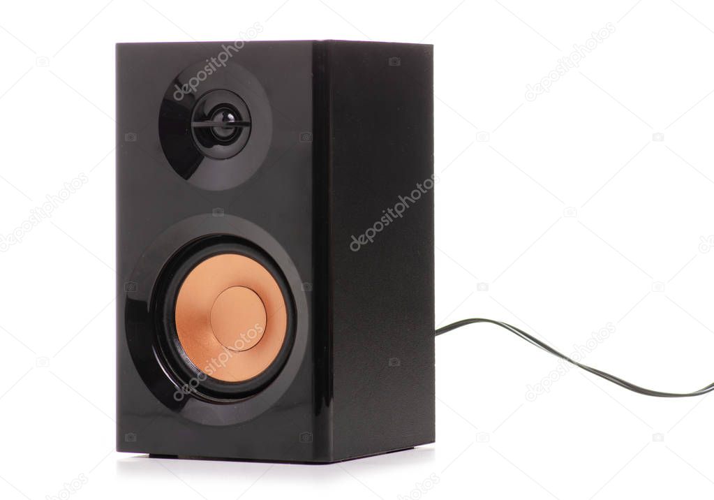 Sound speaker black