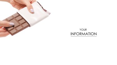 Çikolata fayans bar el desen