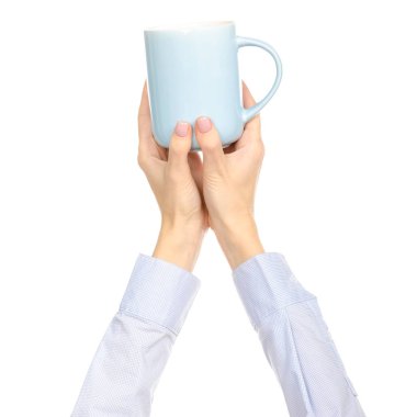 Mavi Kupası kupa kaldırdı el kol